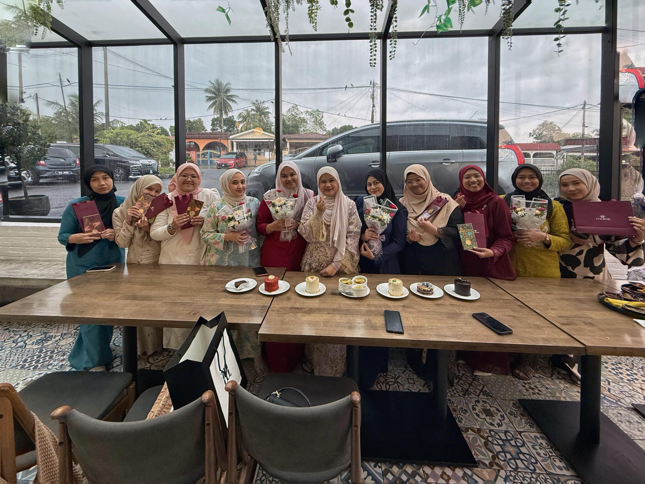 Annual lunch staff meeting