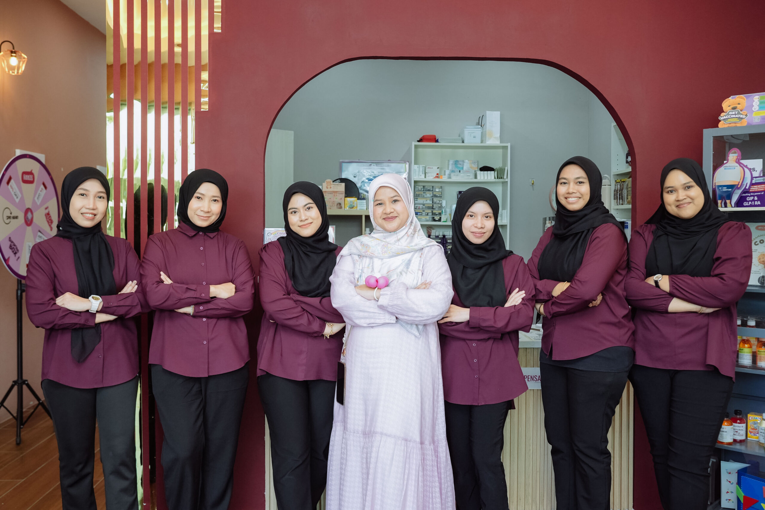 Team Klinik Putrajaya Klinik Dr.Anisah. Klinik Putrajaya.